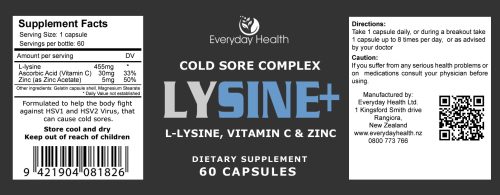 Lysine+ Cold Sore Complex - Image 2