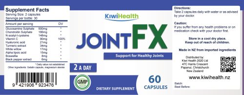 Joint FX - 60 Capsules - Joint Health - Image 2