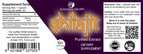 Shilajit - 60 Capsules - Vitality Support - Image 2