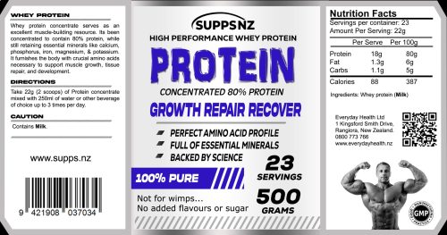 Nude Protein Concentrate - 500g - Image 2