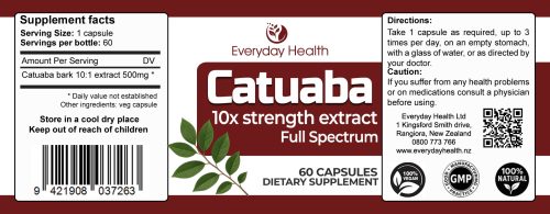 Catuaba Bark extract - 60 Capsules - Image 2