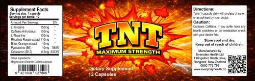 TNT Energy - 12 Capsules - Image 2